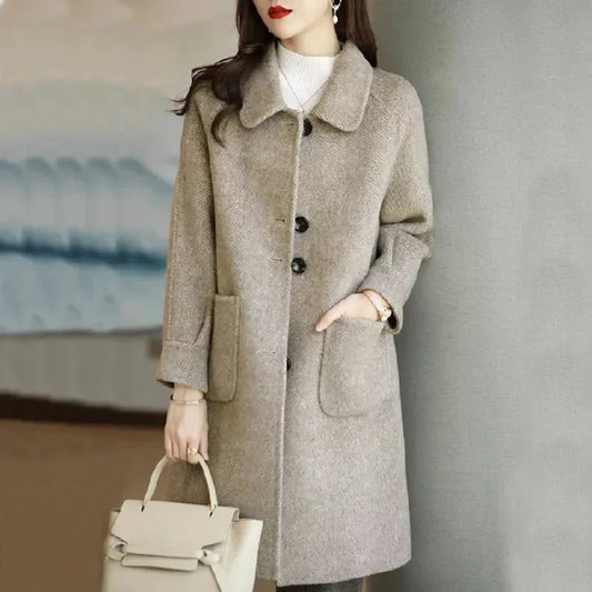 Elegante abrigo de invierno para mujer - Hertha