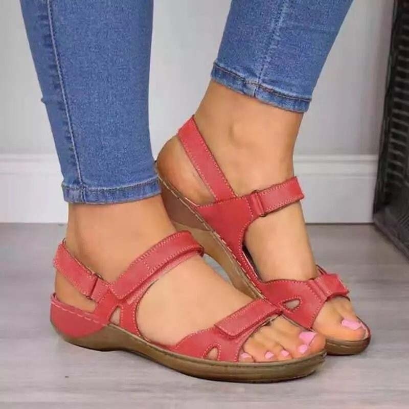 Sandalias Bambi | Sandalias ergonómicas para mujer con cierre de velcro incluido