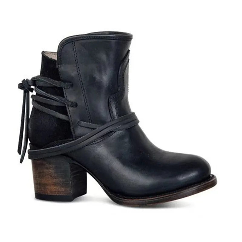 Dominique - Elegantes botas vaqueras para mujer