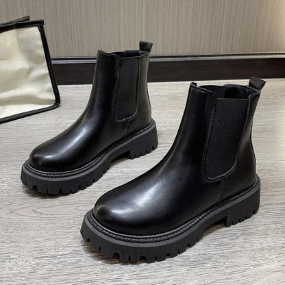 Tessie - Botas clásicas resistentes para mujer