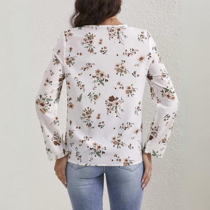 Isolde - Blusa floral informal