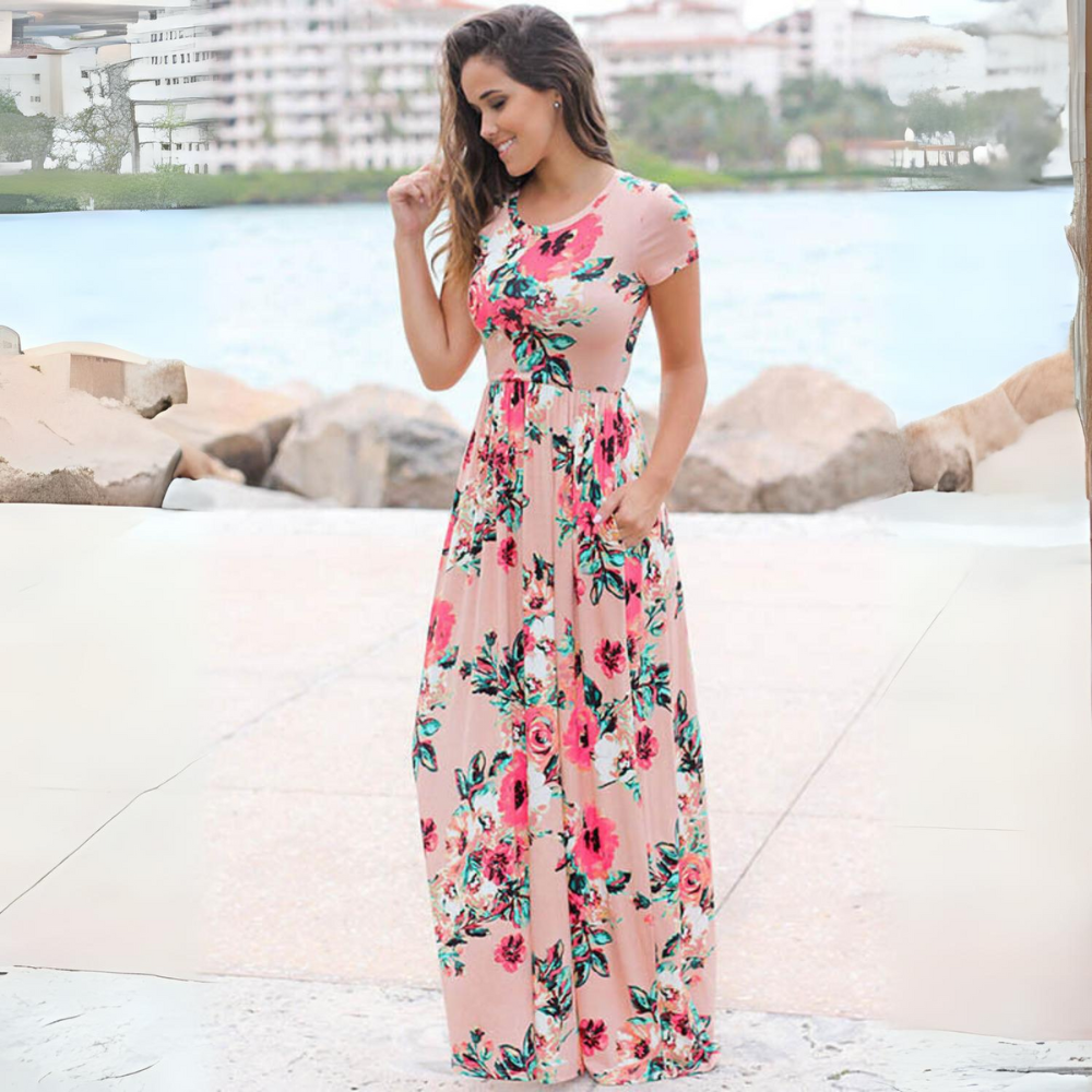 Jenna - Elegante vestido floral