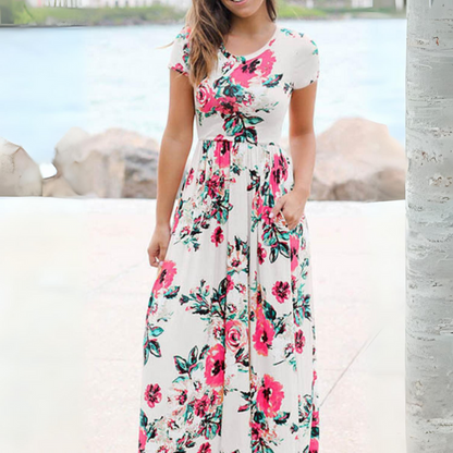 Jenna - Elegante vestido floral