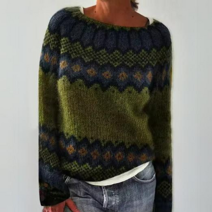 Klara - Jersey de Navidad informal y cálido