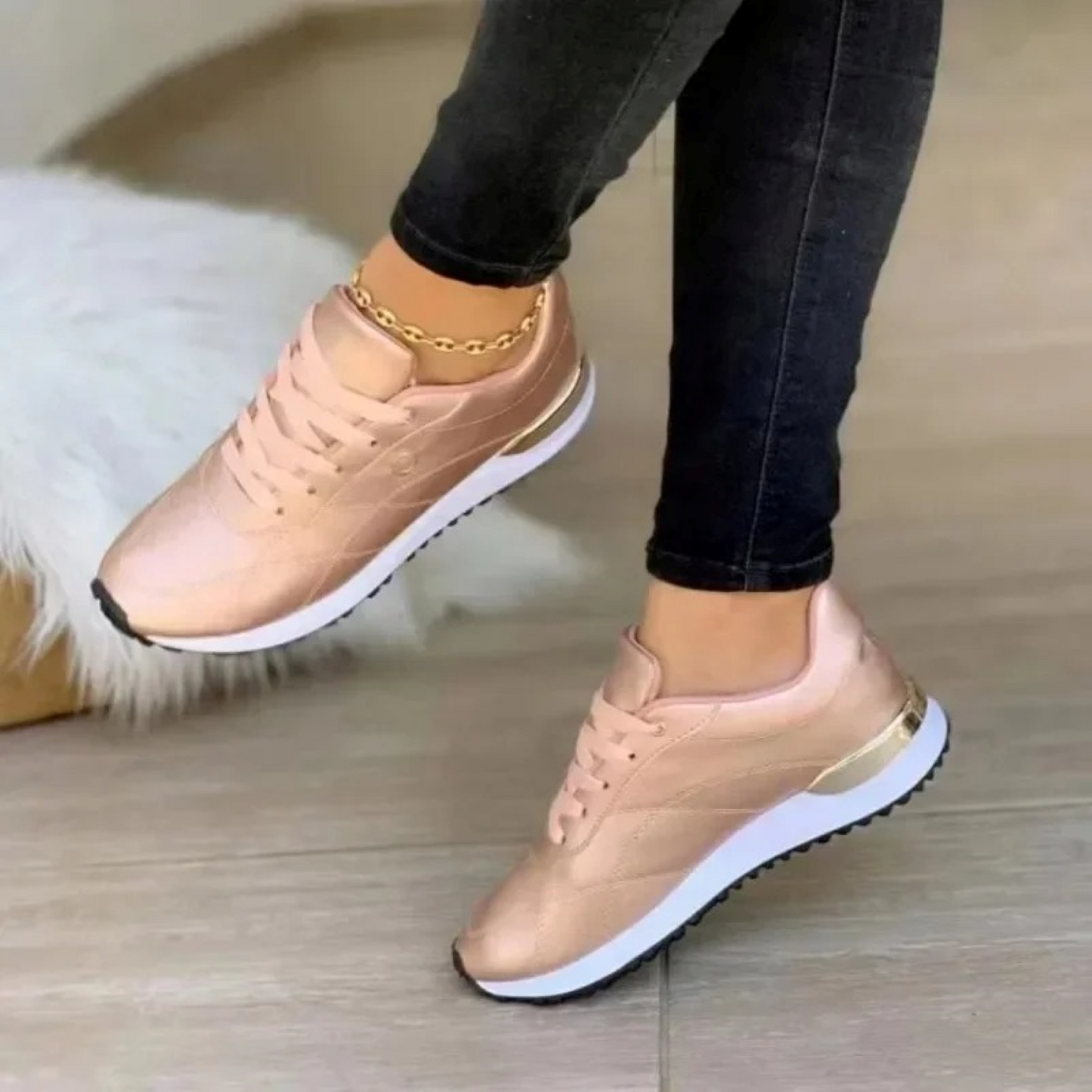 Ella | Zapatillas de piel para mujer