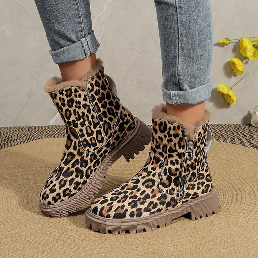 Botas con estampado de leopardo - Kenilda