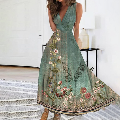 Elegante vestido floral