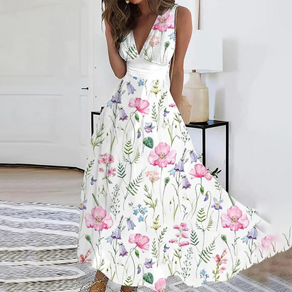 Elegante vestido floral