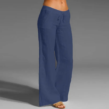 Raegan - Elegantes pantalones de gasa para mujer