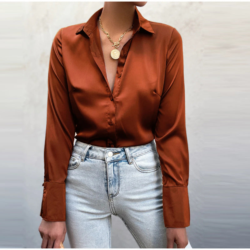 Sammie Satin Blouse | ¡La blusa perfecta para cualquier ocasión!