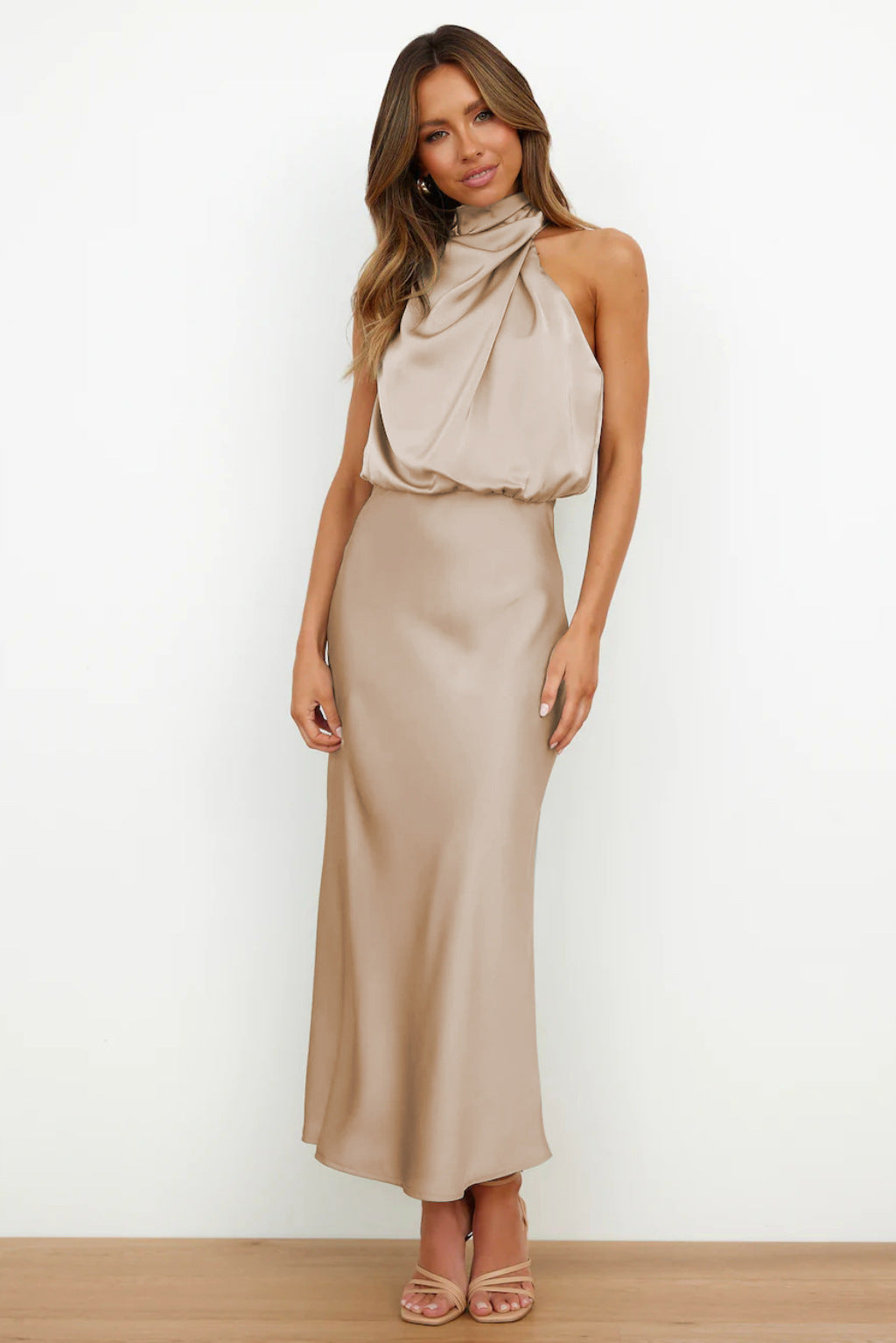 Aure - Elegante maxi vestido