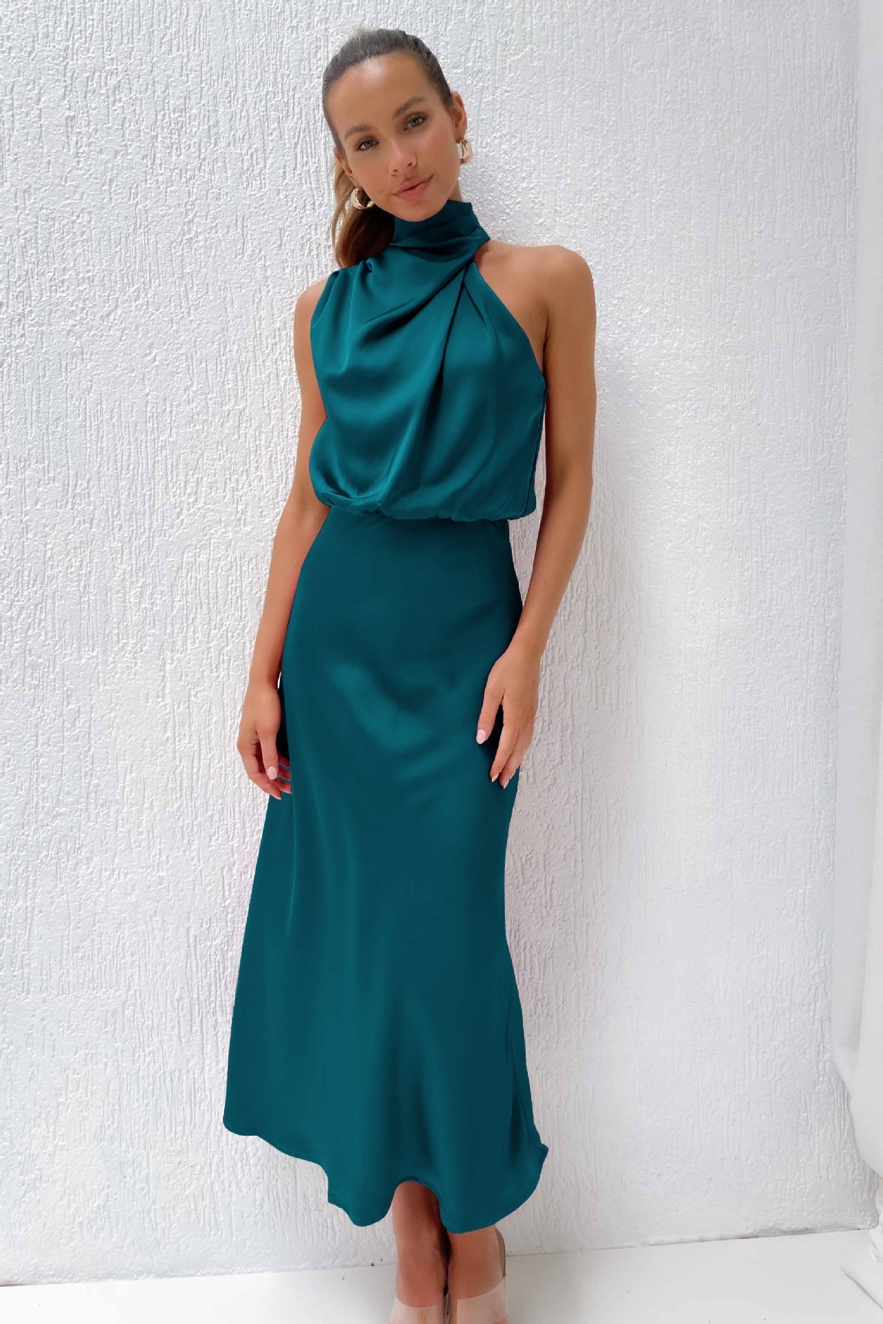 Aure - Elegante maxi vestido