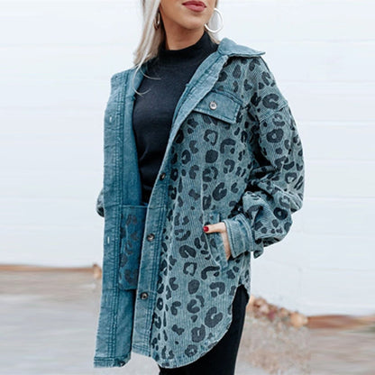 SannesJacket I Chaqueta con estampado animal para mujer