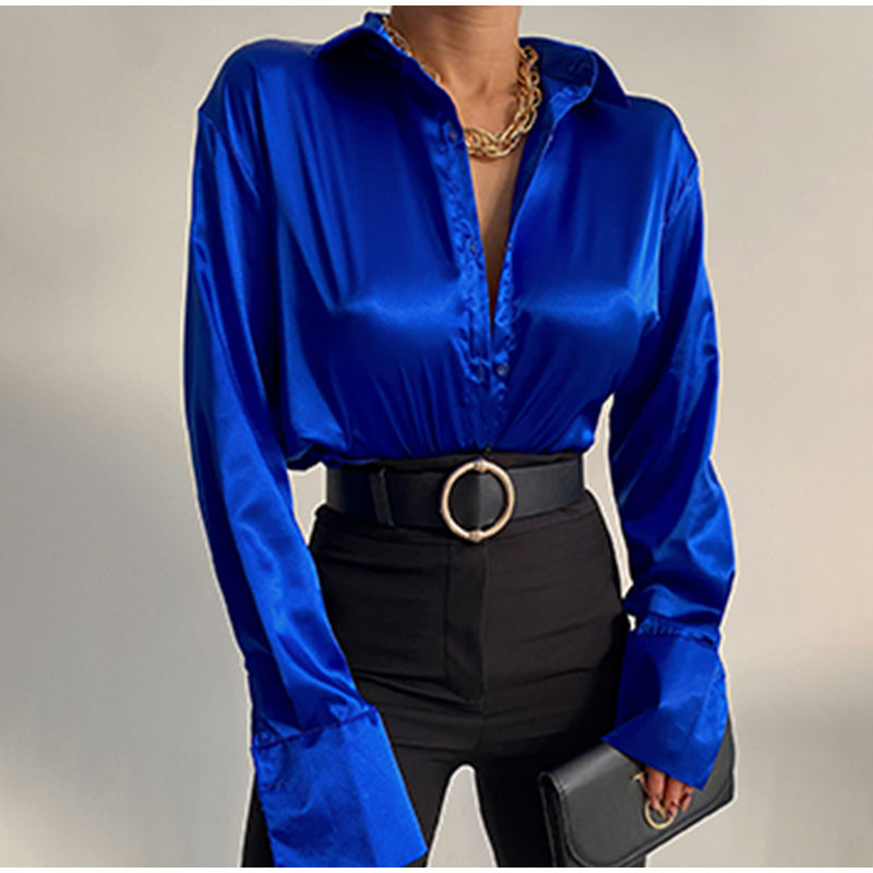 Sammie Satin Blouse | ¡La blusa perfecta para cualquier ocasión!