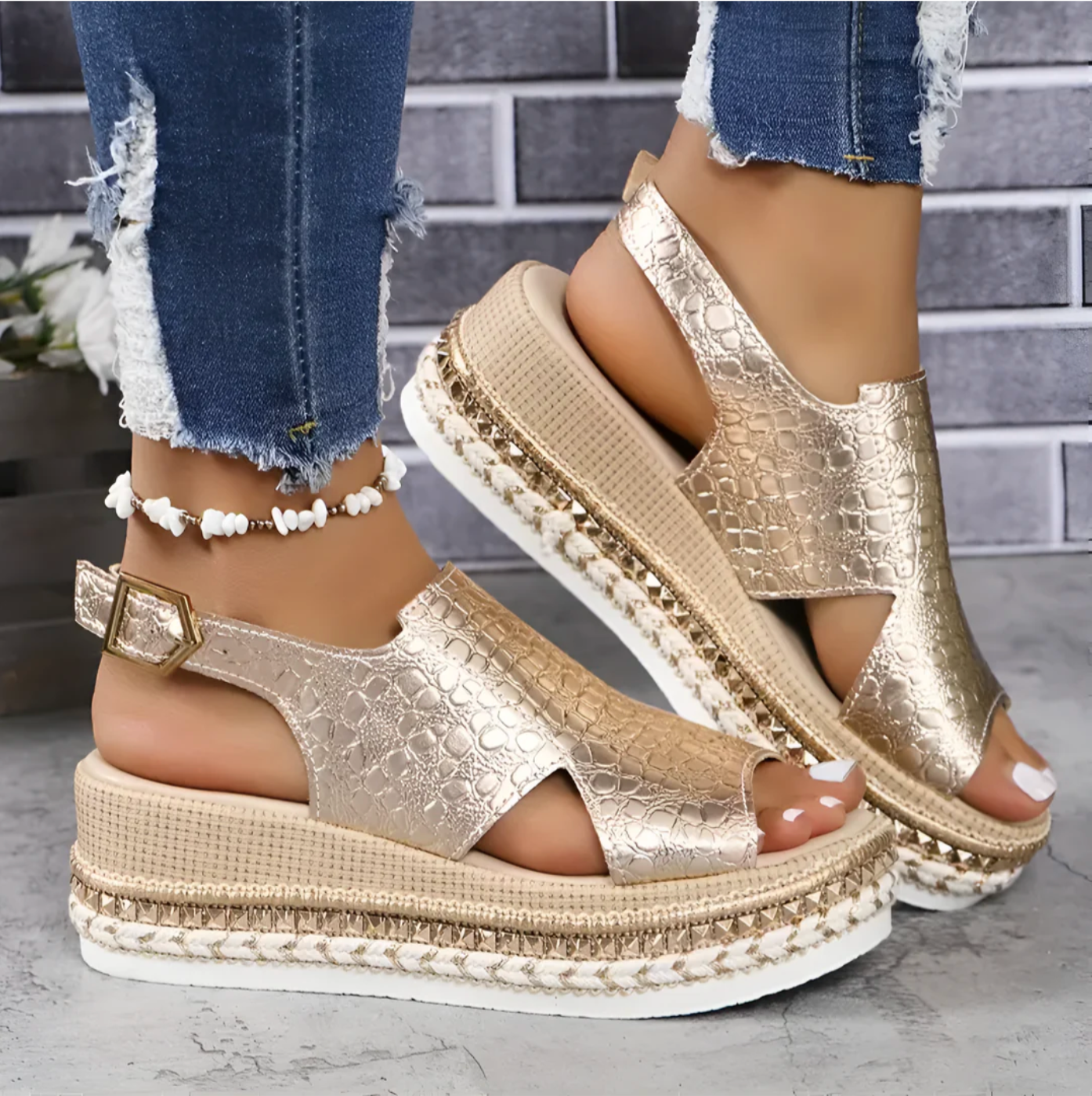 Sandalias de tacón para mujer - Kesiah