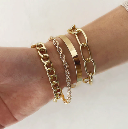 Charmy Arm Candy | Precioso juego de pulseras de 4 piezas