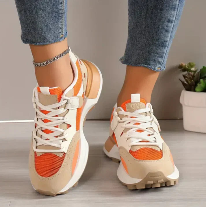 Eva | Colorblock zapatillas casual mujer