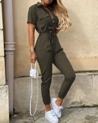 Button Down Jumpsuit™ (mono con botones)