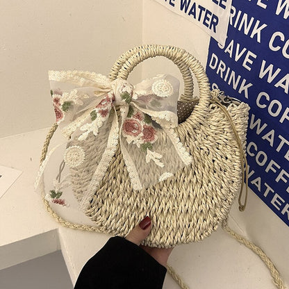 Vardi Dante™ Romy Wicker Shoulder Bag | Un bolso veraniego y elegante para señoras