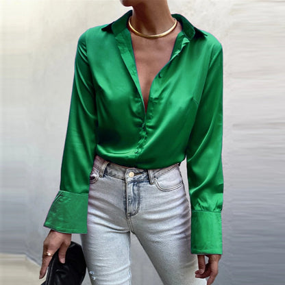 Sammie Satin Blouse | ¡La blusa perfecta para cualquier ocasión!