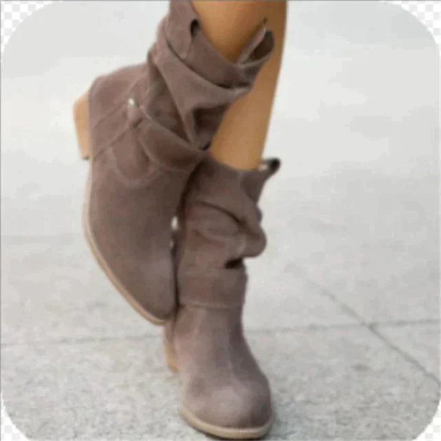 Kerstine - Botas modernas con hebilla para mujer