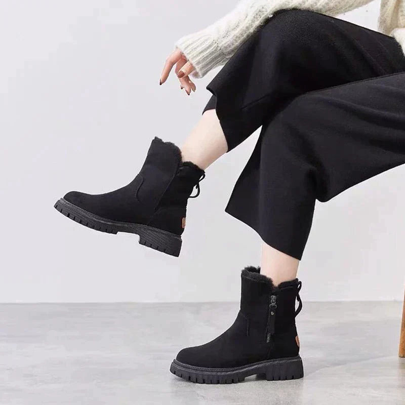 Botas Oranda | Botas de mujer con forro de lana y cremallera