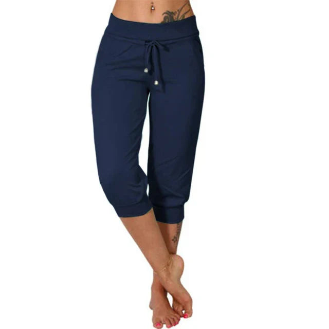 Pantalones capri casual - Luna