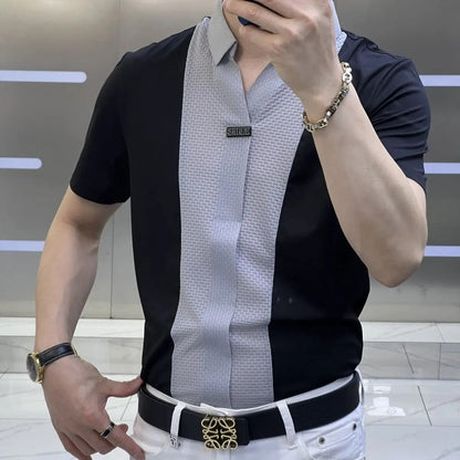 Adam | Camisa Business Casual Cuello Polo