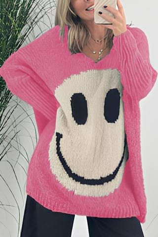 Jersey Smiley para mujer