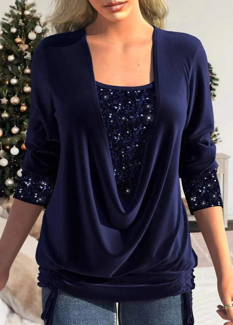 Blusa - Colección Glamour - Detalles brillantes