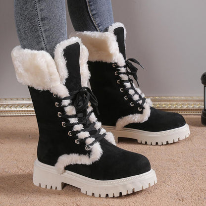 Botas de nieve cálidas de Suede | Beau - Protectoras y con estilo - Ideales para los días de invierno