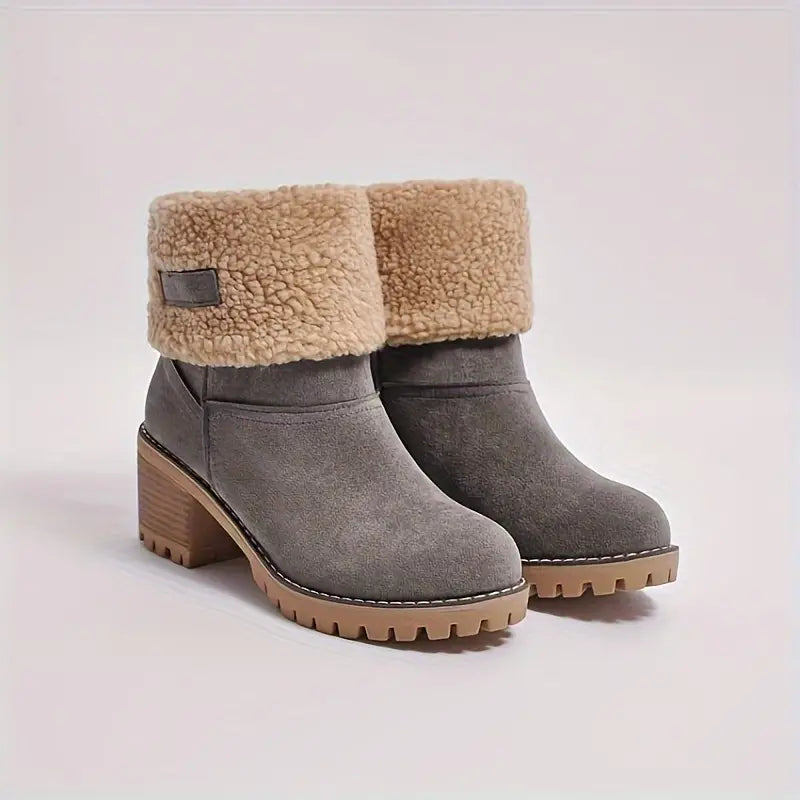 Lieke - Elegantes botas de invierno con lana