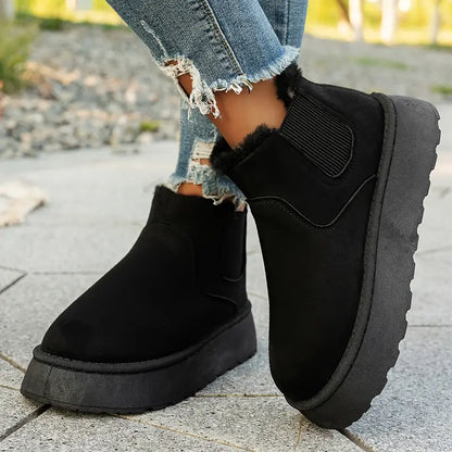 Botas de invierno para mujer, cómodas y elegantes