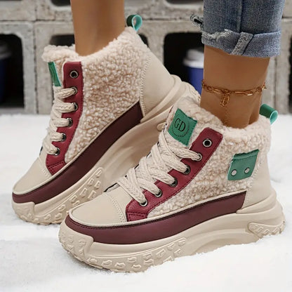 Elegantes botas de nieve aislantes para mujer