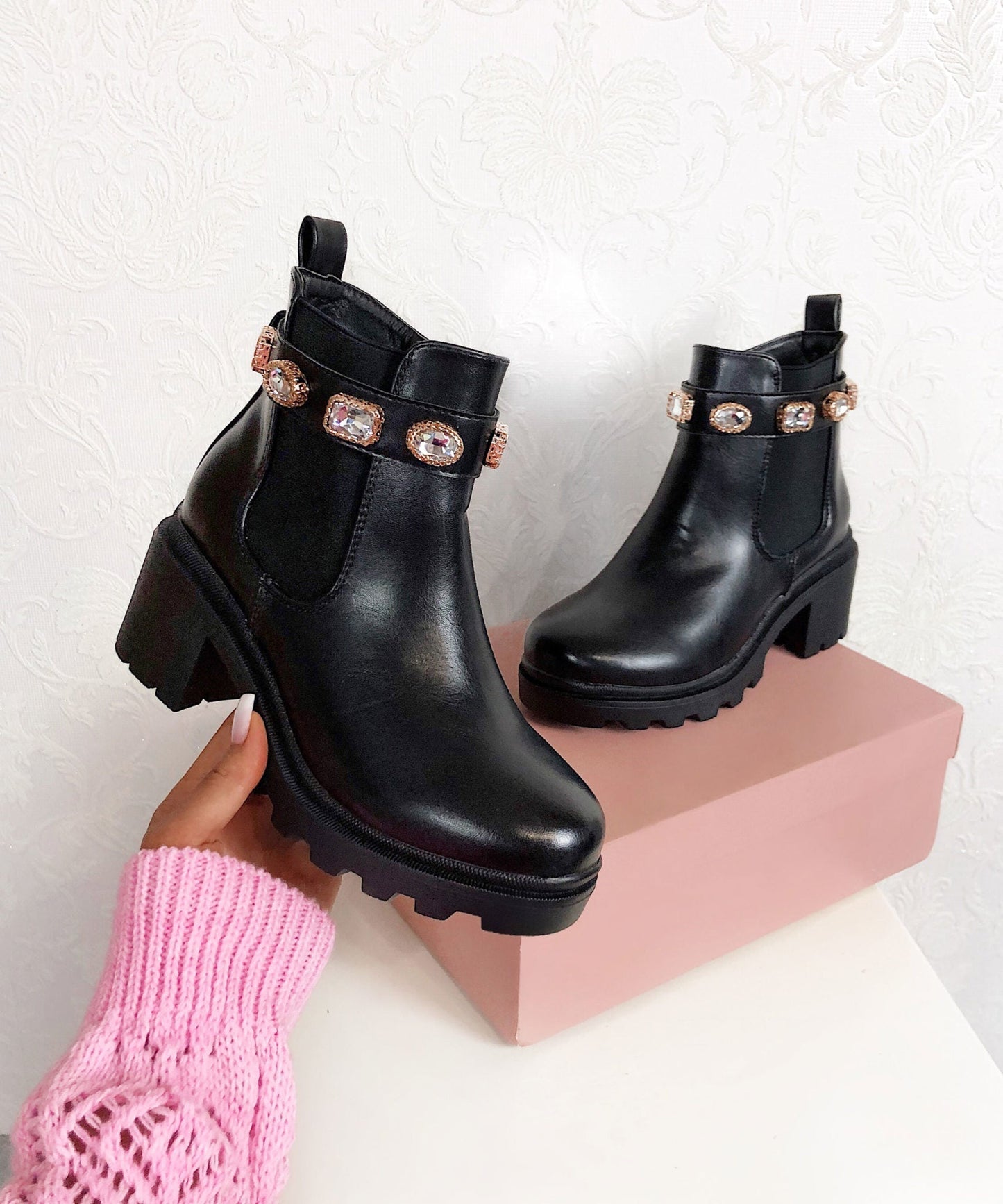 Botas de invierno con tacón alto - Éliane