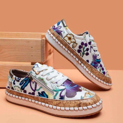 Hedvig Shoes | Zapatos ortopédicos con estampado de flores