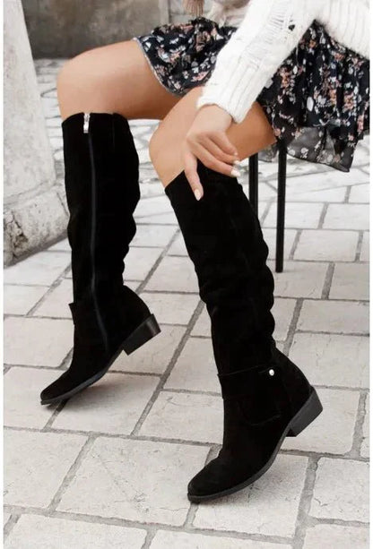 Carmi - Botas altas chic para mujer