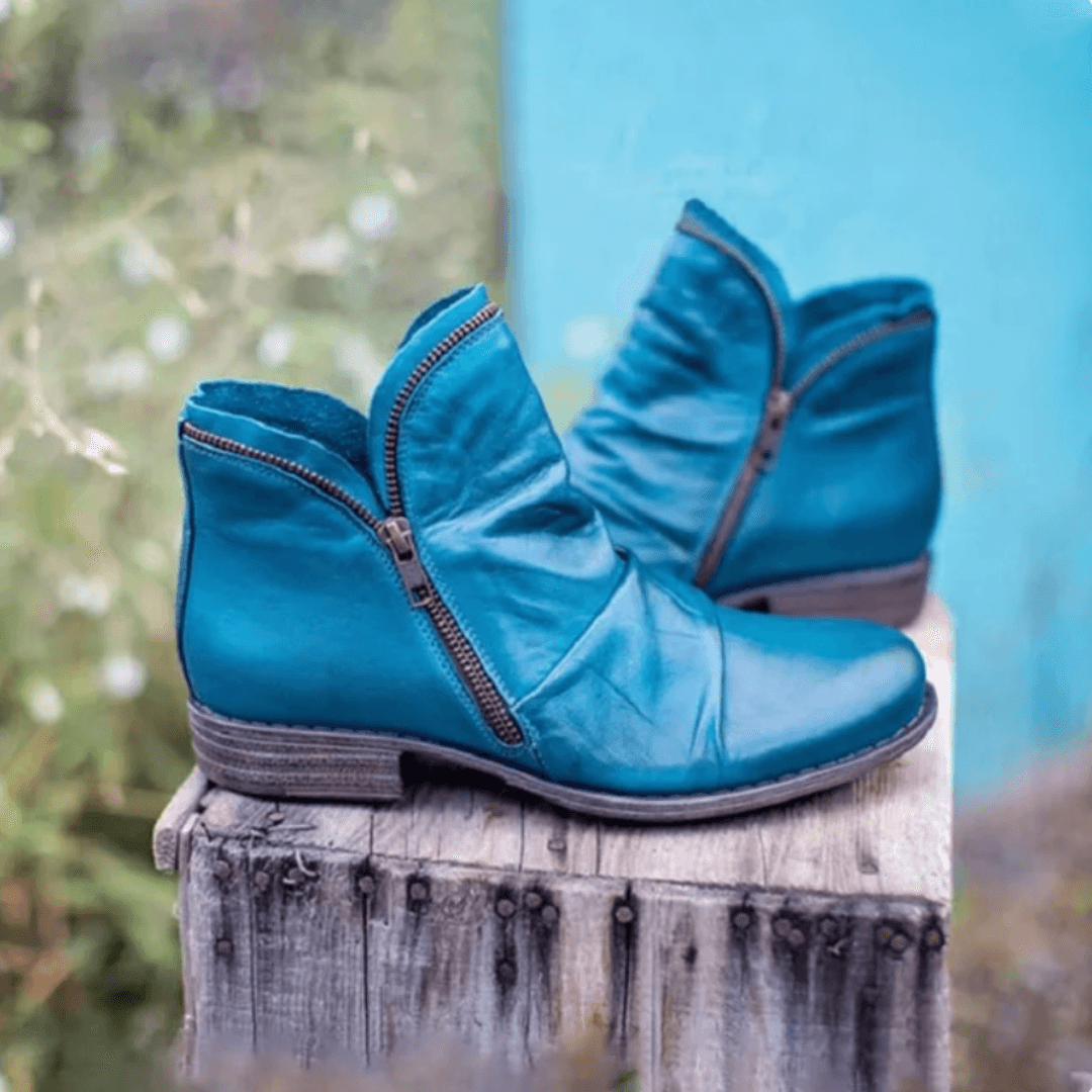 Botas Martina | Botines con cremallera para mujer