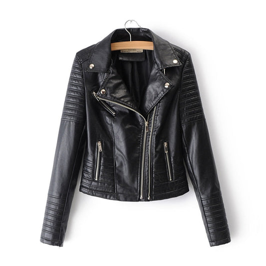 Chaqueta de moto de cuero para mujer - Kristi