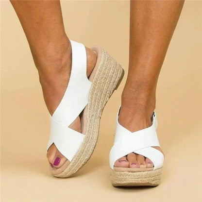 Sandalias alpargatas elegantes y veraniegas