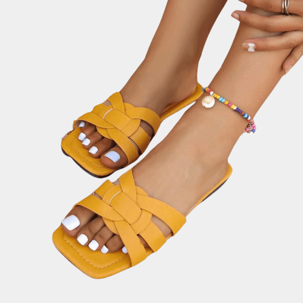 Elegantes sandalias de playa para mujer | Hera Slippers