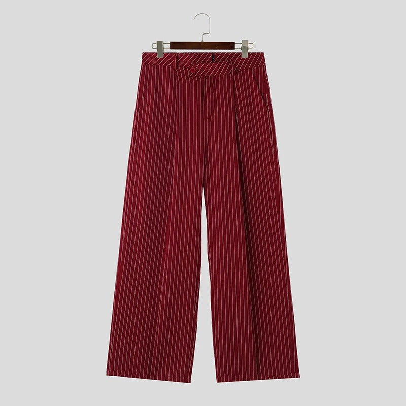 Alfred - Pantalones de talle alto para hombre